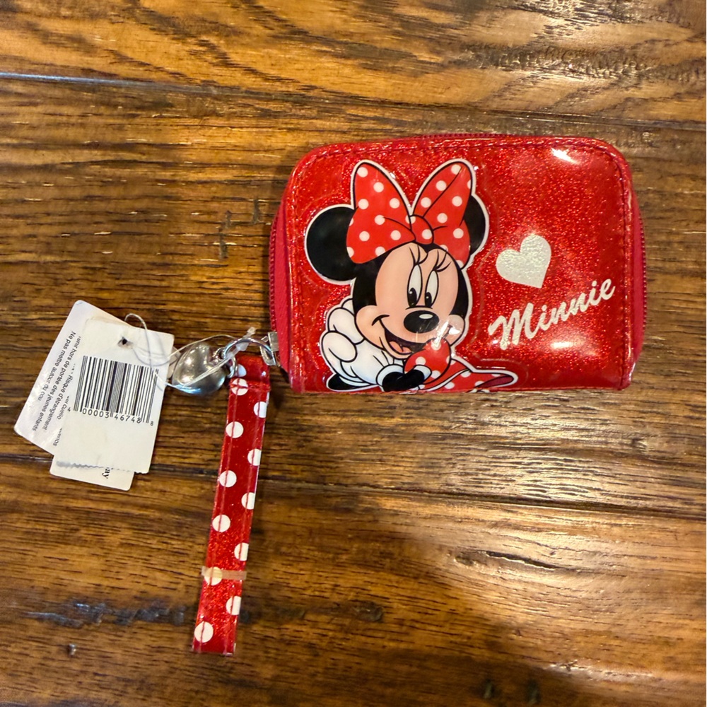 Minnie Mouse Red Wallet
